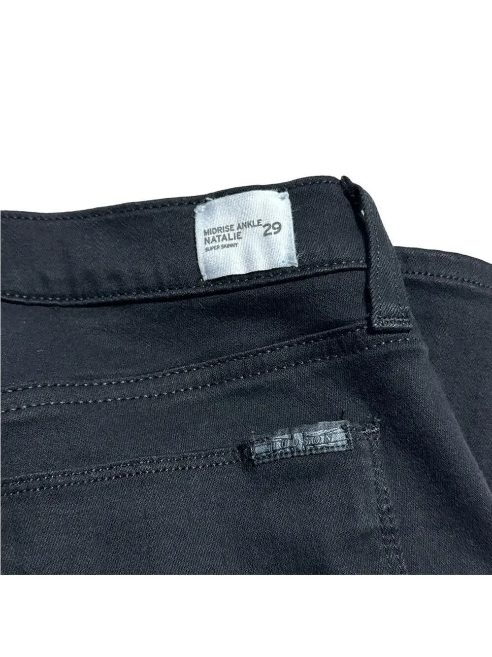 Hudson Midrise Ankle Natalie Super Skinny Jeans